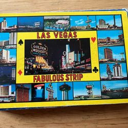 Vintage Las Vegas Jumbo Playing Cards