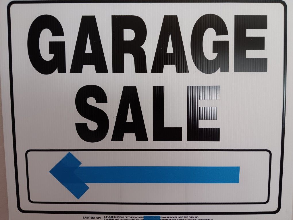 Garage Sale tomorrow 6/14
