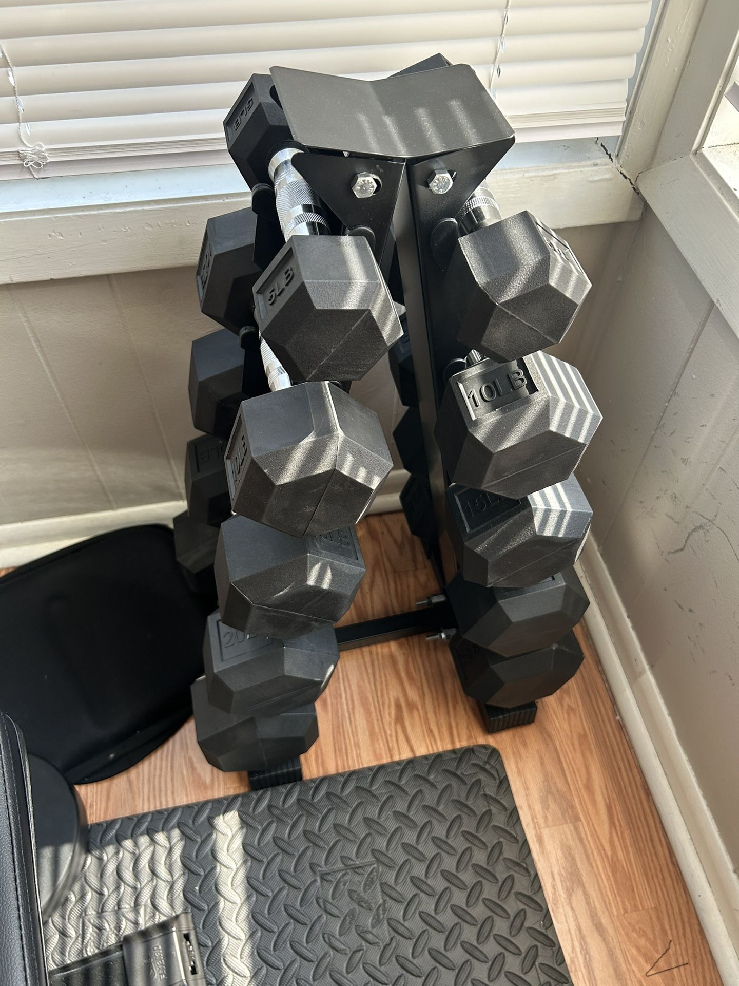Dumbbells Plus Weight Rack