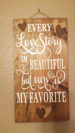 Hand made Custom wooden signs