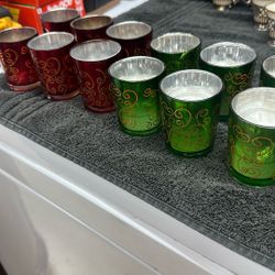 Set Of 12 Decorative Candle Holders