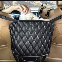 Purse Holder for Car, Car Handbag Holder Between Front Seat - Car Organizers and Storage with Mesh L