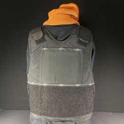 PPI Bullet Proof Vest Size XL Level II (2) Ballistic Concealable Vest