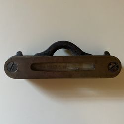 S.J. Sherman Patented 1853 Level For Square