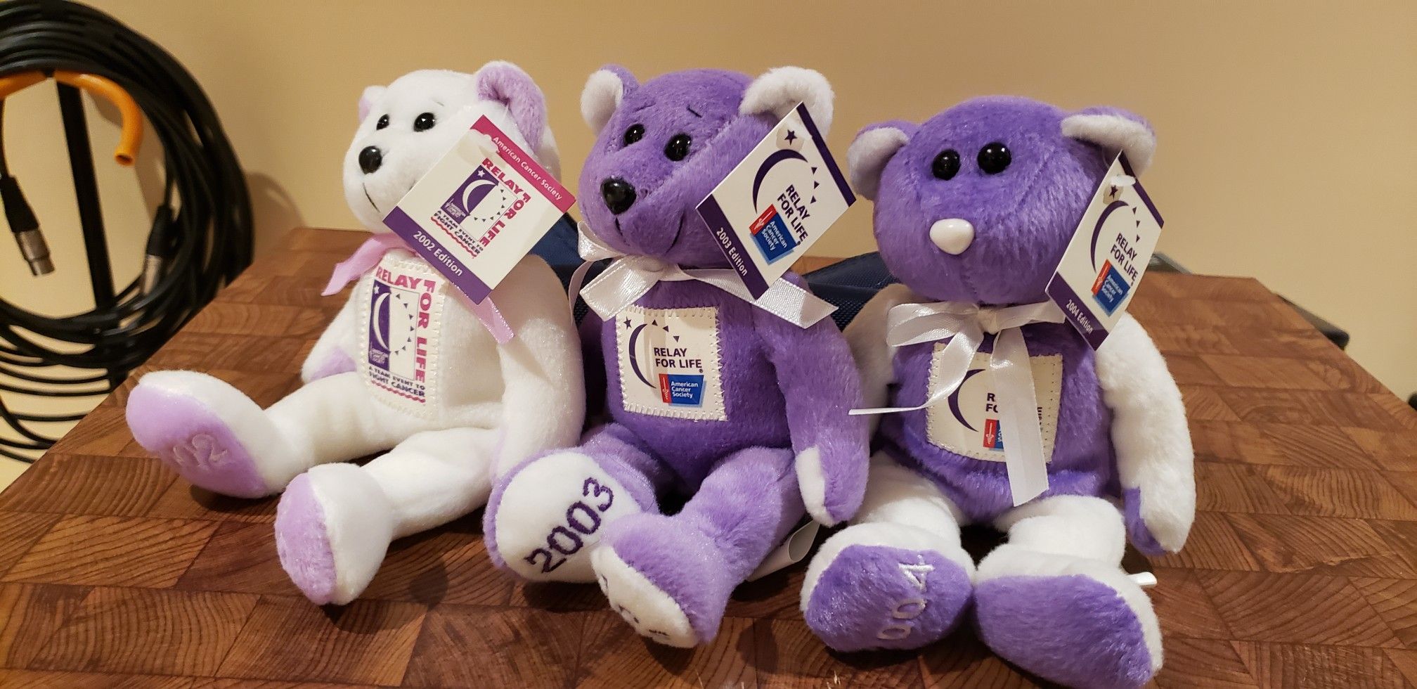 ACS Relay for Life plush toys