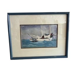 Pair of Winslow Homer Framed Prints