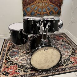 PDP 5-Piece Drum Set w\Evan SilentStroke Heads