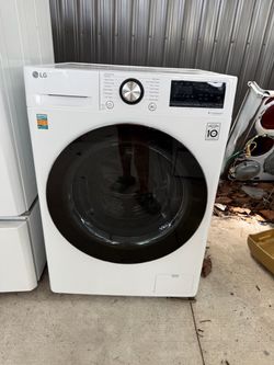 LG Front Load Washing Machine White 24”W
