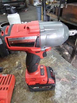 Milwaukee Impact W Battery And Charger