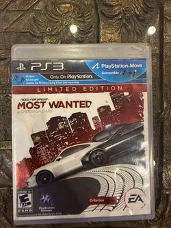 Need for Speed Most Wanted Limited Edition PS3