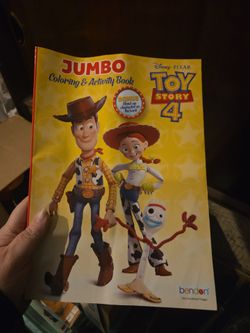 Toy Story 4 Jumbo Coloring & Activity Book