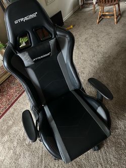 GTRacing Gaming Chair Black and Gray