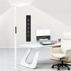 ORITHAM Adjustable Head Floor Lamp, model JF06-W-US #1772N G1