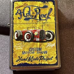 Zippo Lighter Collectible 2017 Classic Car Hot-Rod Custom Motor Show #120223-05