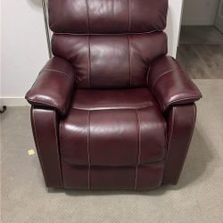 Leather Recliner 