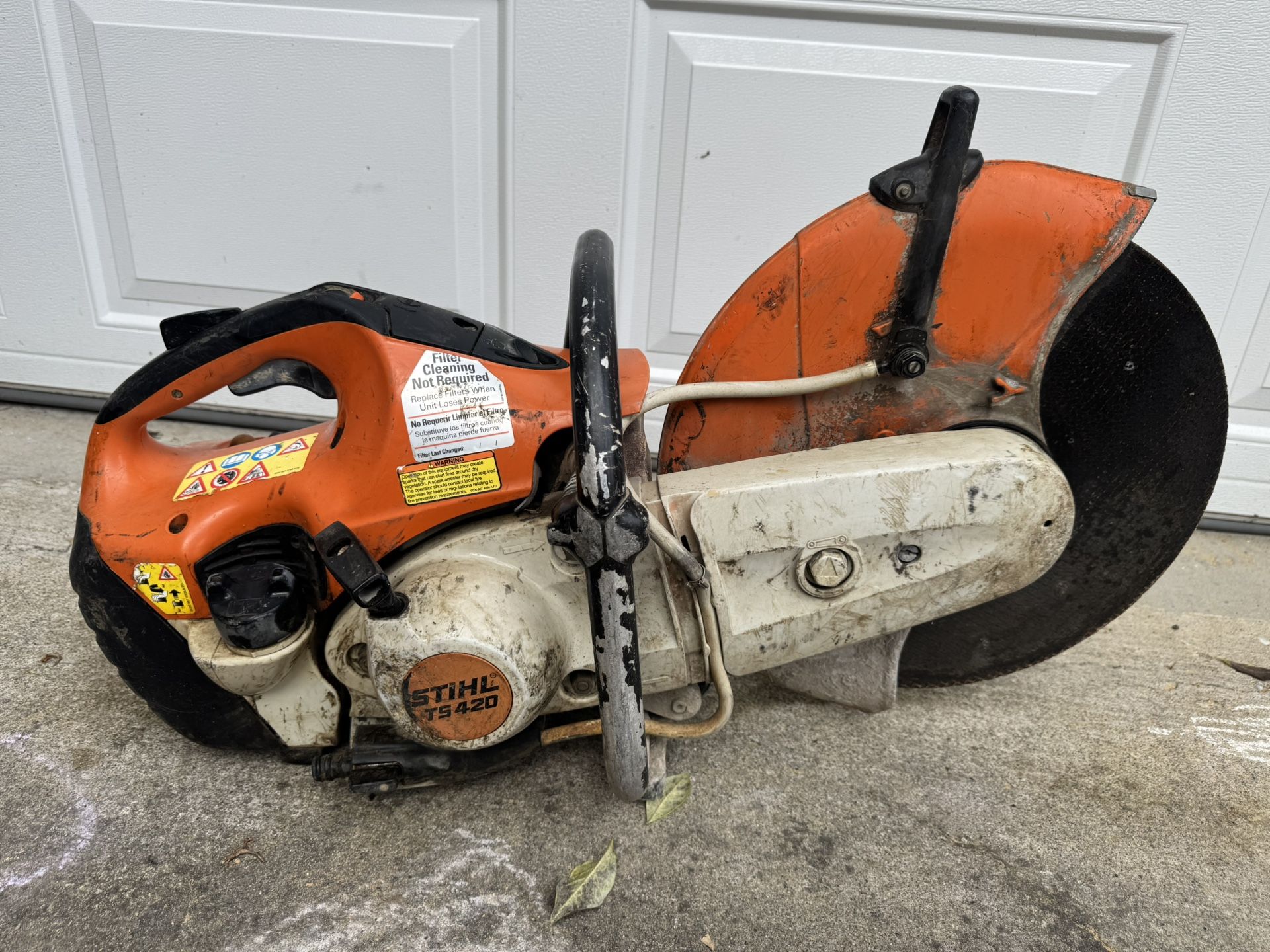 STIHL TS 420 Cutquik 14 in. Cordless Gas Cut-Off Saw