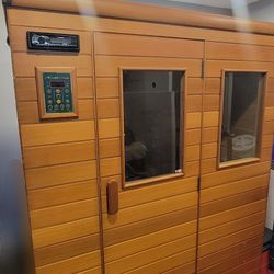 Health Mate 2 To 3 Person Sauna (Over $5,000 New)