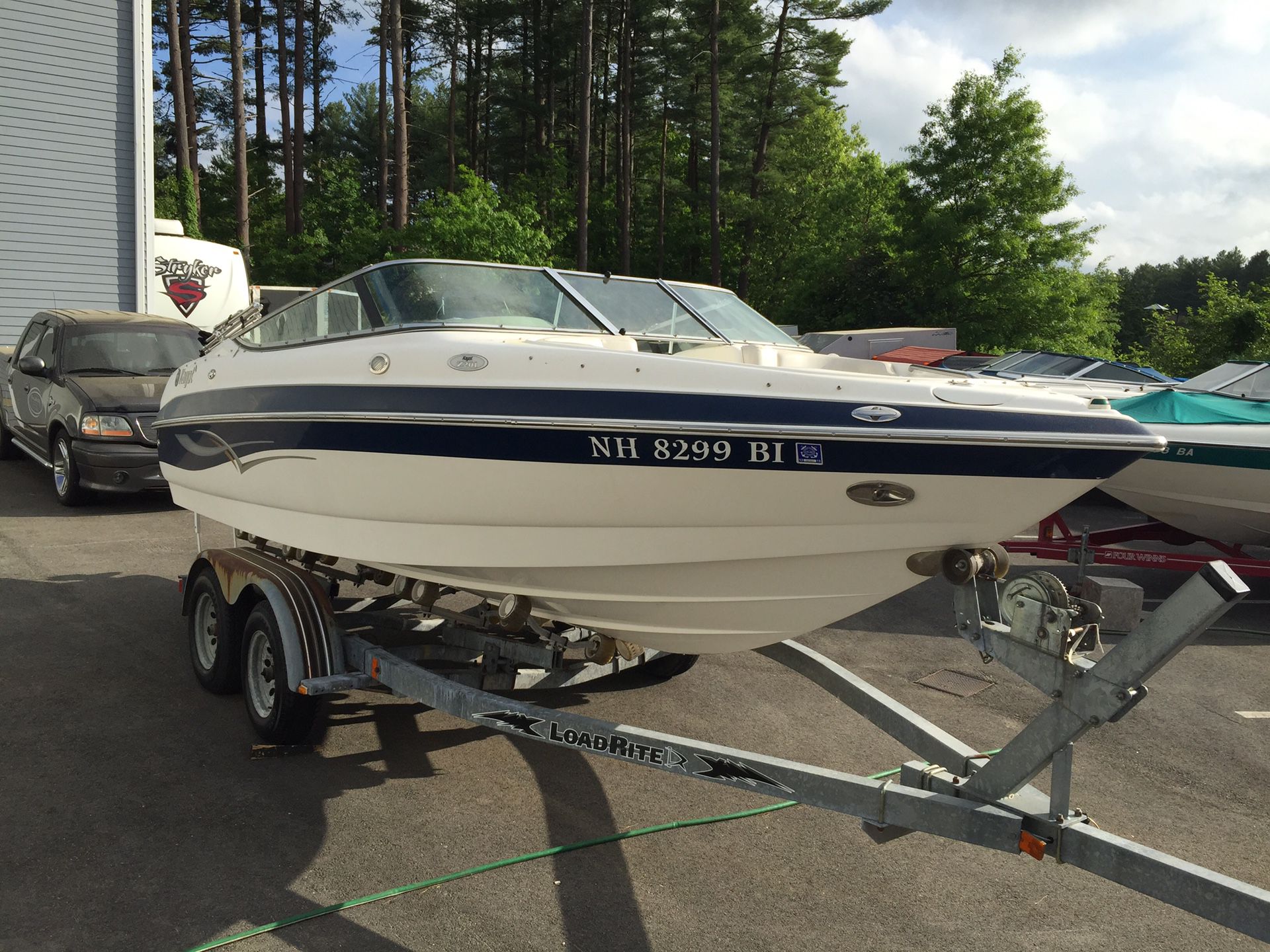 2003 Kayot z201 bowrider 20’ boat 5.0L Volvo Pentax with trailer will trade
