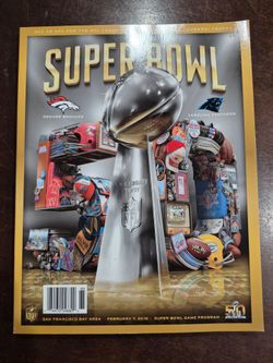 Super Bowl 50 Official Game Program 2016