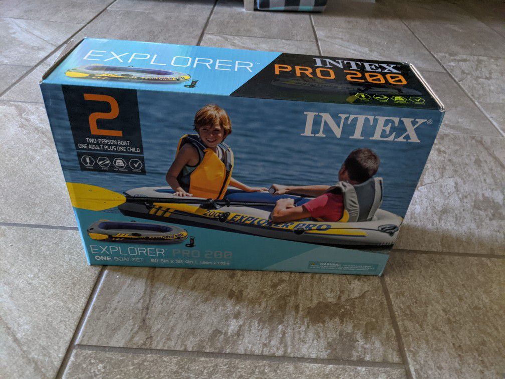 Intex 2 Person Boat