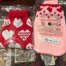 Valentines Dog Sweaters