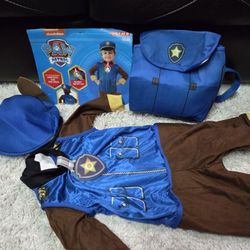 Paw Patrol: Chase Halloween Costume