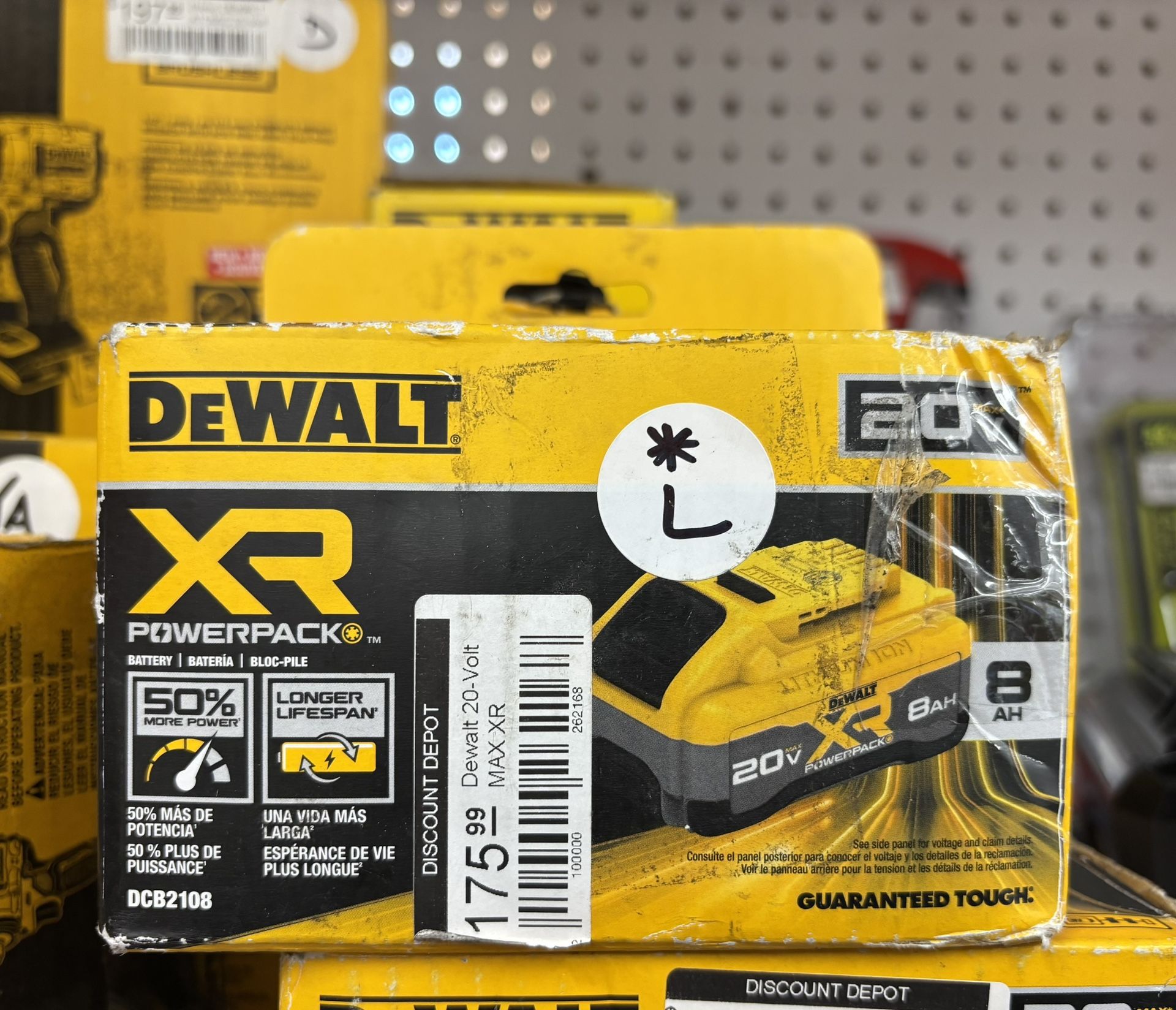 Dewalt XR 20V 8ah Battery (DCB2108) (ULN)