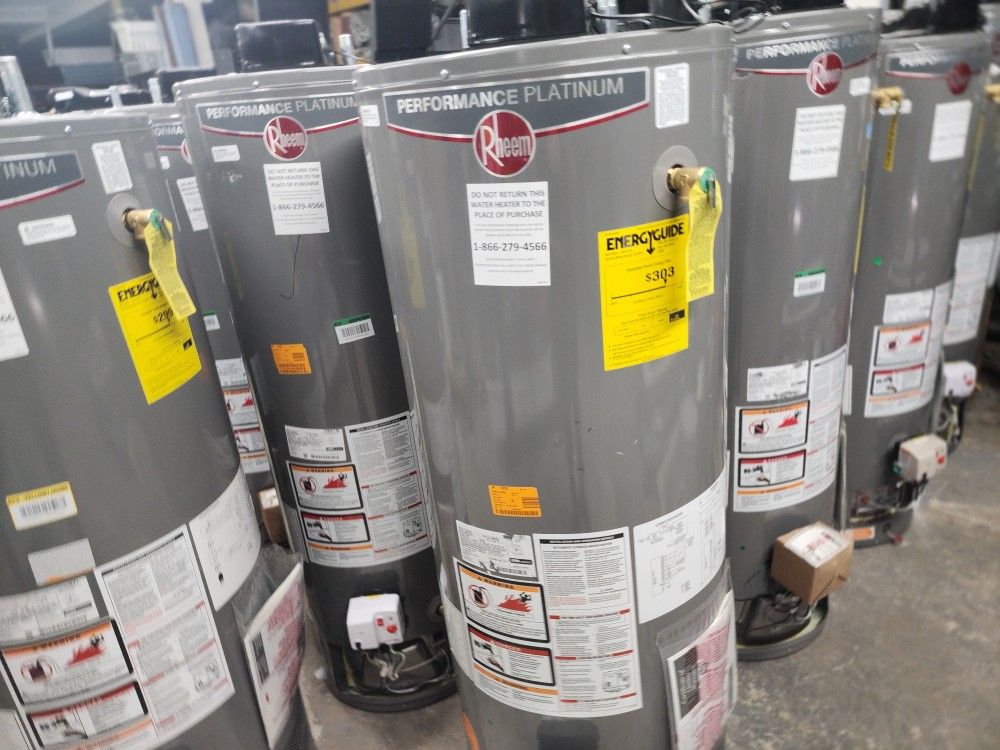 New Water Heater Rheem Performance Platinum 👏 Free Installation 👏