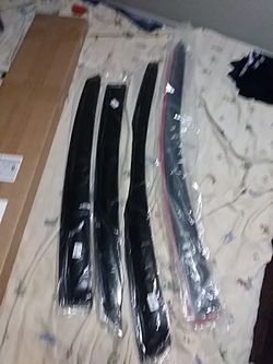 Smoked tint window visors for Hyundai elantra 2011 to 2016