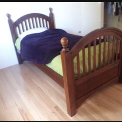 Twin Bunk Bed, night stand, and dresser 