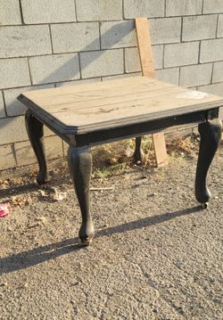 Wood Table Expandable