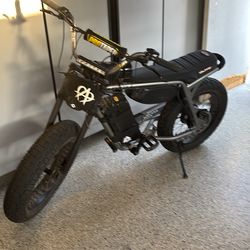 Super73 with a chai battery a lot of mods on it Super73 with a chai battery a lot of mods on it