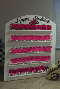 Arch Display Shelf, 5-Tier Treat Stand (5.5ft x 3ft)