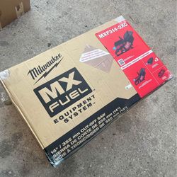 Milwaukee mx fuel 14in chop saw kit