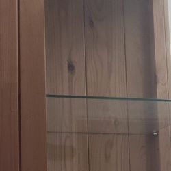 TWO 5 TIER DISPLAY SHELVES