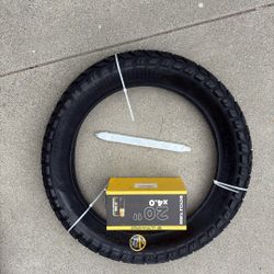 2 Ultraverse E-Bike Tube, 20”x 4.0 Brand New, And Ultraverse Fat E-bike Tire Size 20 X 4.0 Unused