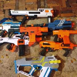 Quality Nerf And Adventure Force Guns.