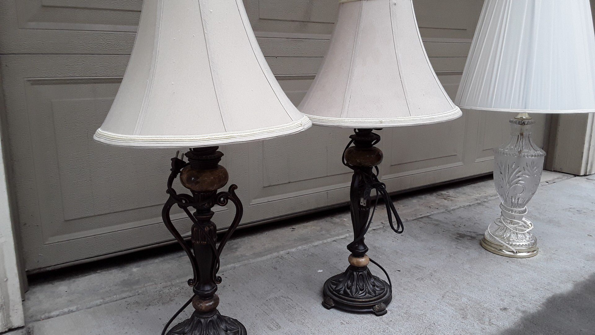 Table lamp shades lamps