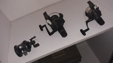 3 fishing reels