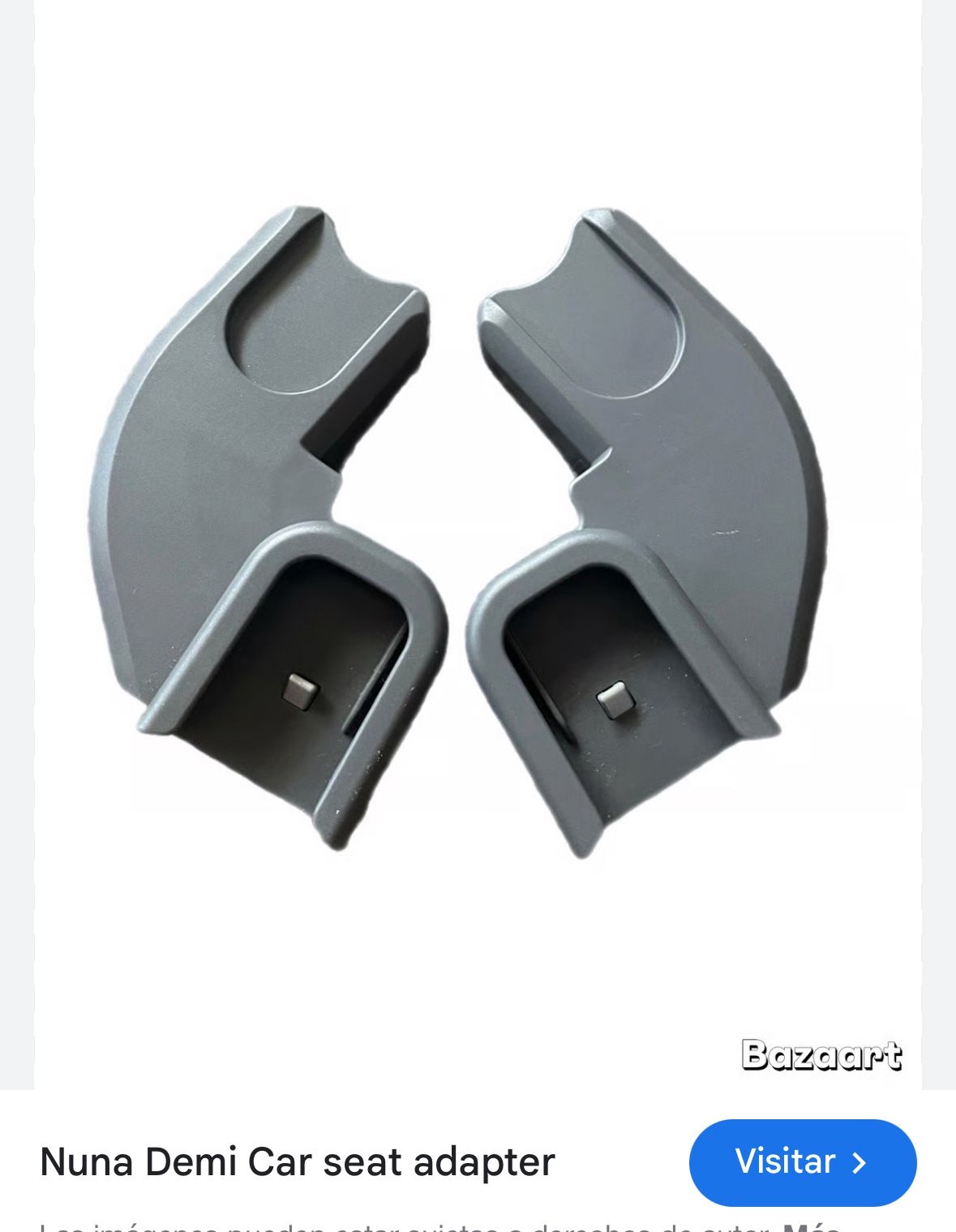 Nuna Demi Car seat adapter