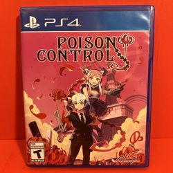 Poison Control - Sony PlayStation 4