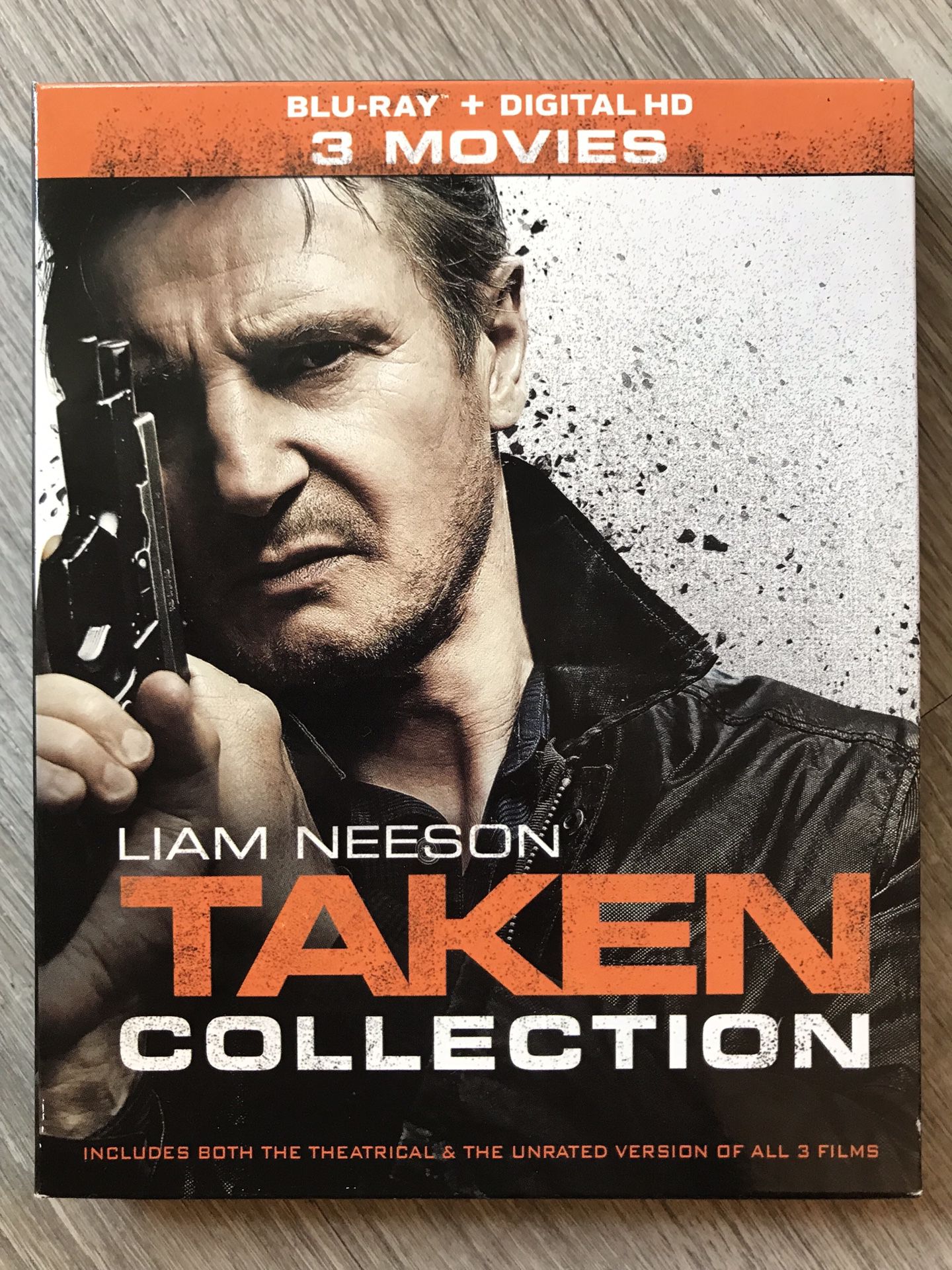Taken 1, 2 and 3 Blu Ray