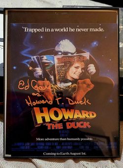 Howard The Duck Ed Gale Autograph