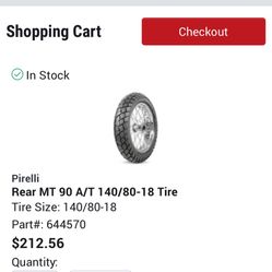Pirelli Scorpian AT Rear Tire