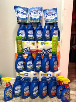 $100 Household bundle its all brand new they are 35loads per bottle