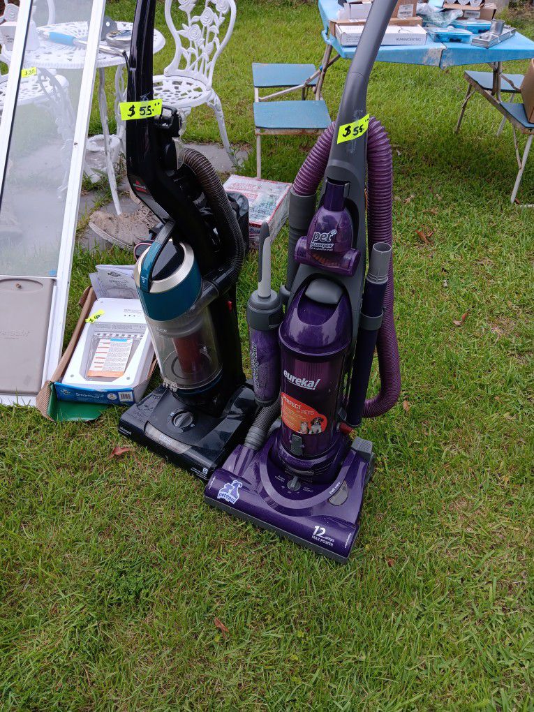 Two vacuums fifty five dollars each