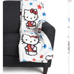 Hello Kitty 4th Of July Throw $25 FIRM