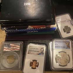 Silver Coins As Well As Proof Sets And Awesome A Coin From The World Trate Center Ground Zero Recovery Coins 🔥🔥🔥