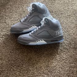 Jordan 5 wolf gray