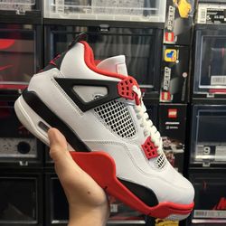 Jordan 4 Fire Red 